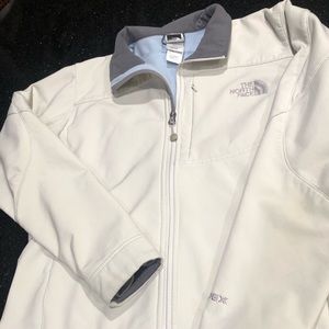 The North Face Women’s Cream Apex Jacket Sz M